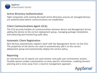 Application response times are optimized according to business policy