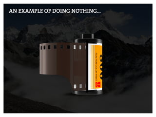 AN EXAMPLE OF DOING NOTHING…
 