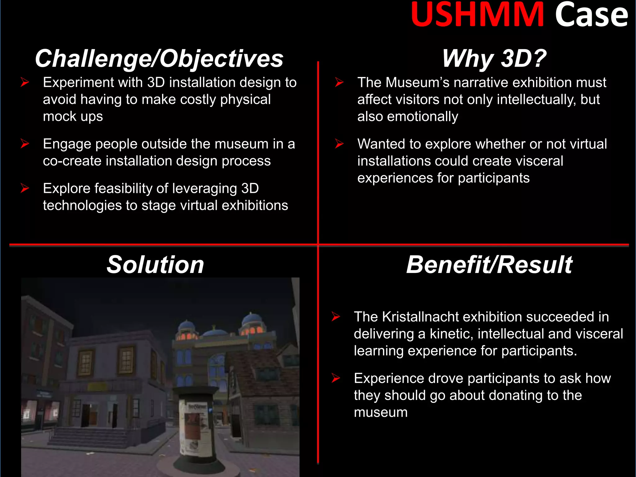 Use of carefully crafted activities in which participants play specific roles is core to pedagogy