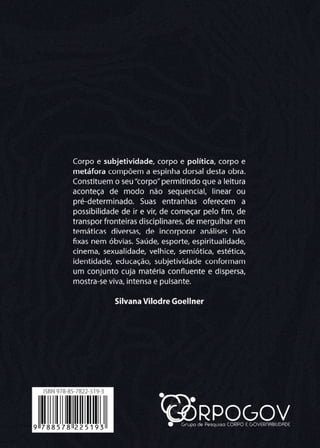 Corpo e governabilidade isbn   simples