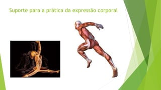 Suporte para a prática da expressão corporal
 