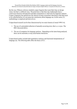 Language corpora and the language classroom. | PDF