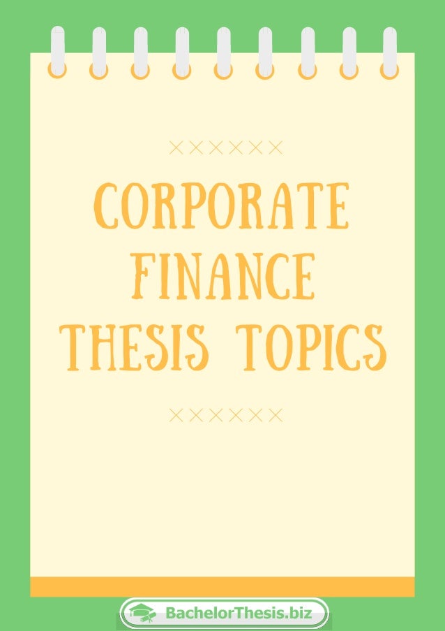 Finance dissertation pdf picture