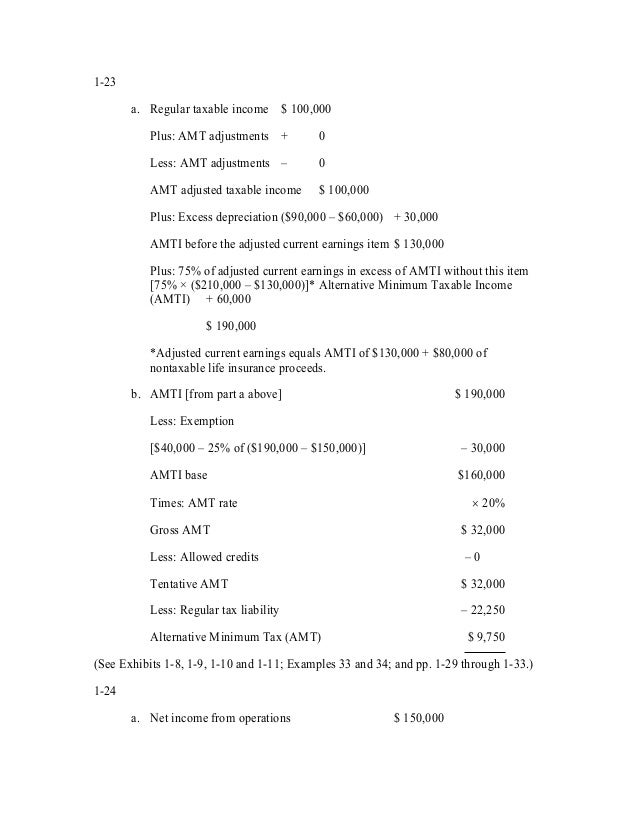 Corporate Partnership Estate And Gift Taxation 6th Edition Pratt Solu