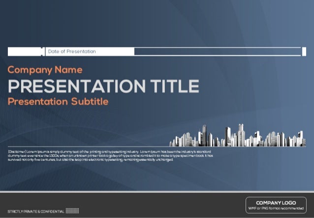 corporate powerpoint template