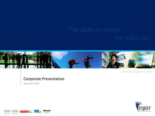 Corporate Presentation
December 2013

 