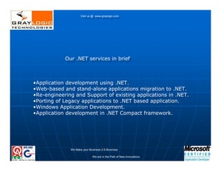 Corporate Presentation of Graylogic