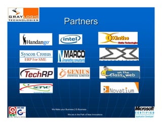 Corporate Presentation of Graylogic