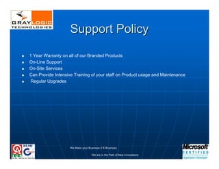 Corporate Presentation of Graylogic