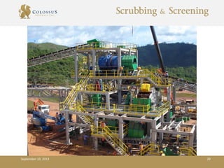 Scrubbing & Screening
September 10, 2013 20
 