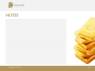 NOTES
September 10, 2013 56
 