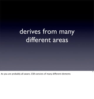 Corporate Social Responsibility