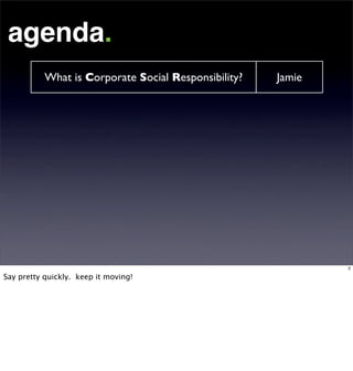 Corporate Social Responsibility