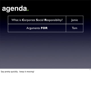 Corporate Social Responsibility