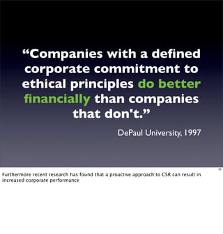 Corporate Social Responsibility