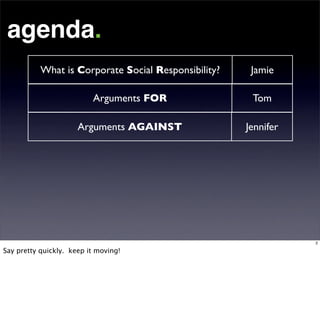 Corporate Social Responsibility