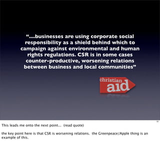 Corporate Social Responsibility