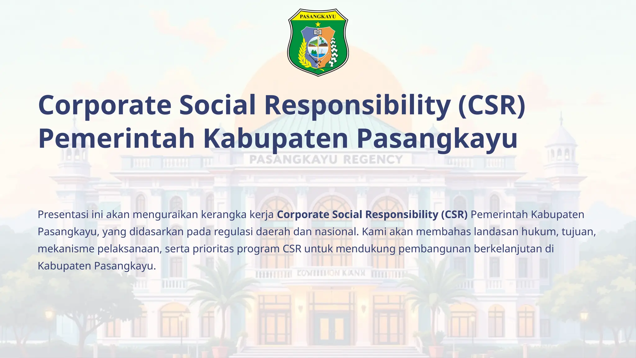Corporate-Social-Responsibility-CSR-Pemerintah-Kabupaten-Pasangkayu.pptx