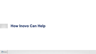 How Inovo Can Help
 