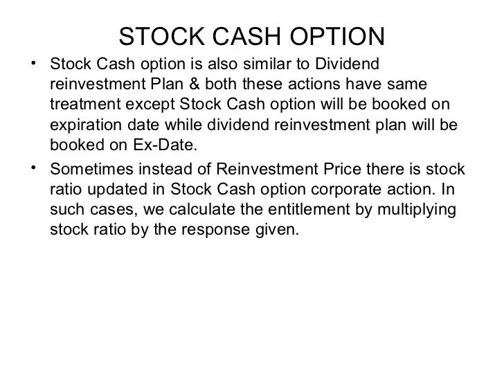 sample executive stock option plans and corporate dividend policy