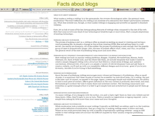Facts about blogs 