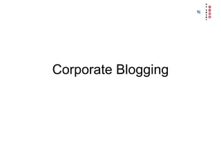 Corporate Blogging 