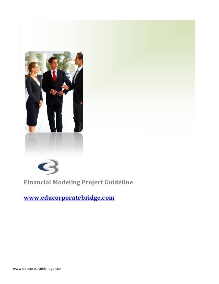 corporate and project finance modelling pdf