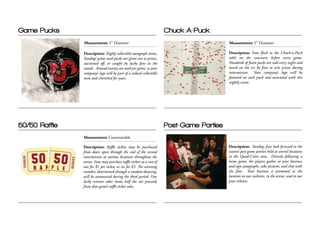 Hockey Sales Brochure