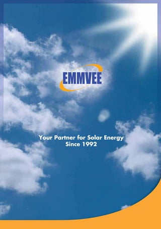 Your Partner for Solar Energy
Since 1992
 