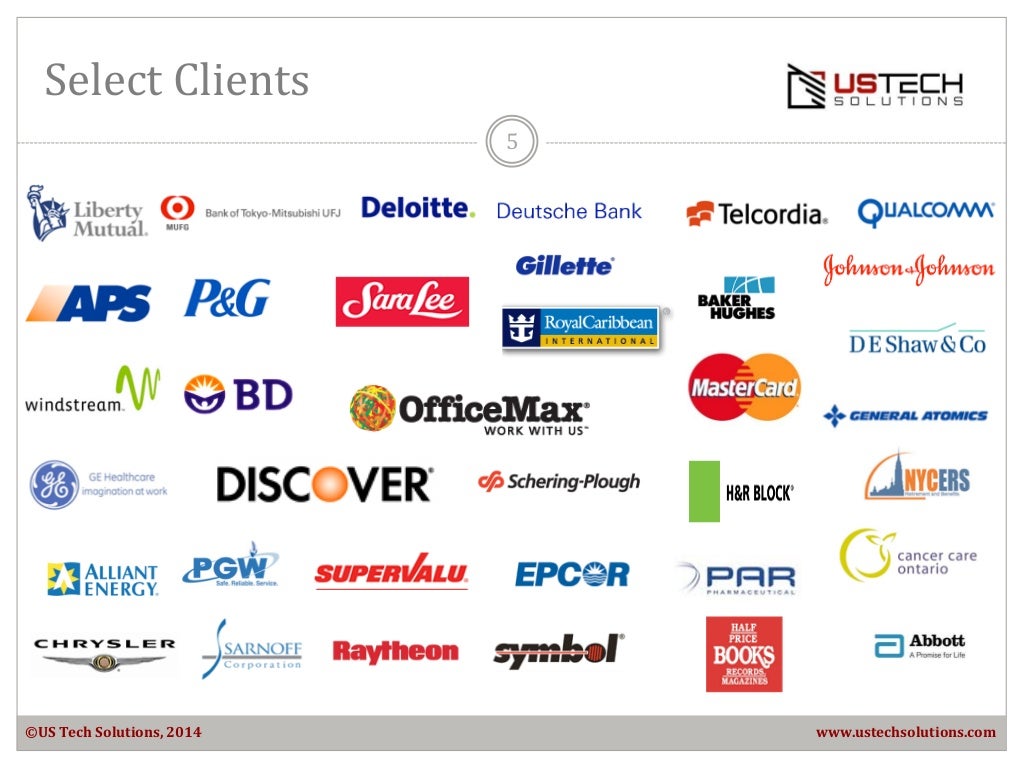 US Tech Solutions Corporate Brochure 2014