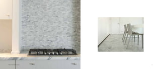 40 41
Bianco Carrara, verzoet
Bianco Carrara Mosaics, type B
 