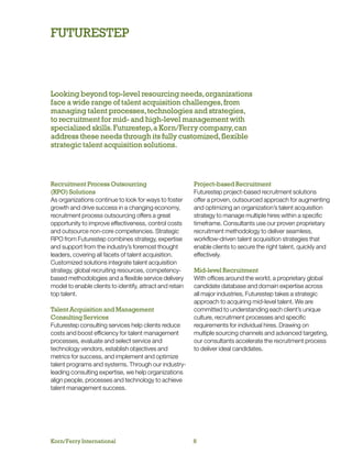 Corporate Brochure Korn Ferry International | PDF