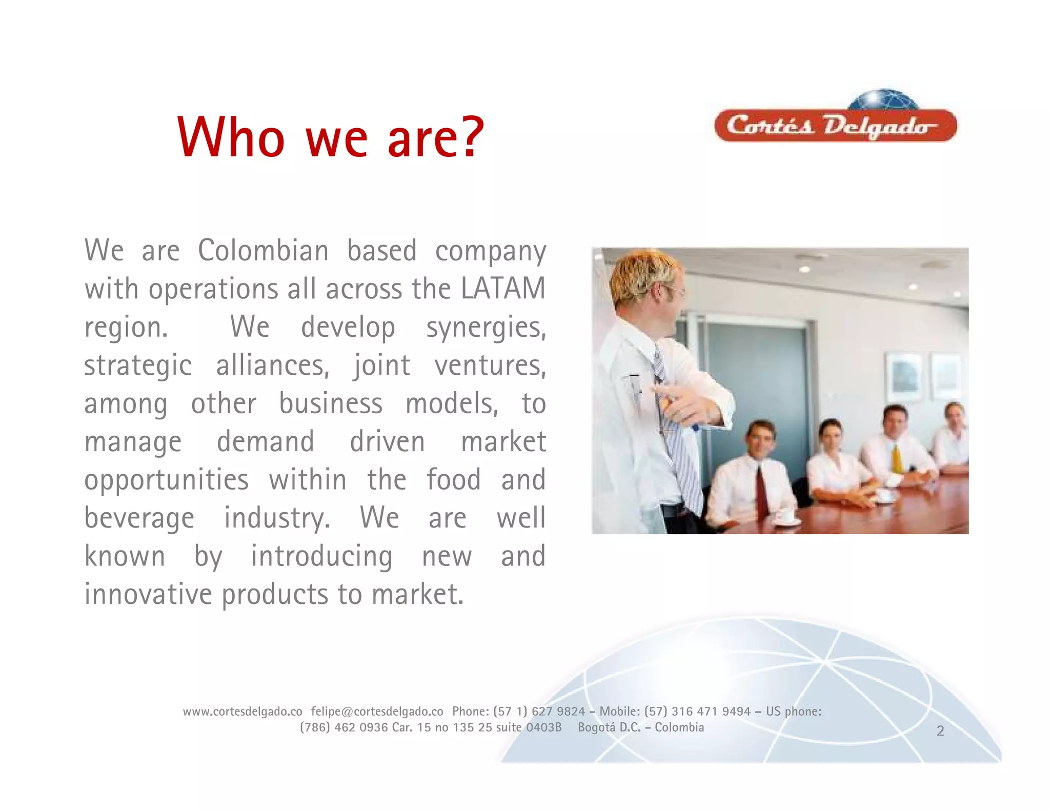 Corporate Catalog Cortes Delgado PPT
