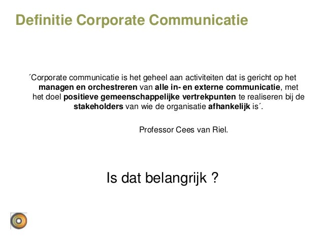 Corporate communicatie 2.0