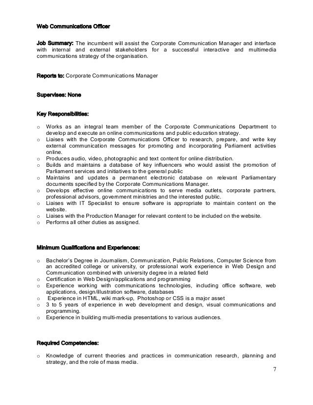 Corporate Communication