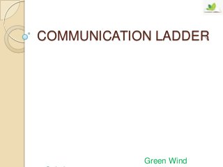 COMMUNICATION LADDER
Green Wind
 