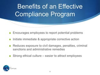 Corporate Compliance Overview | PPTX