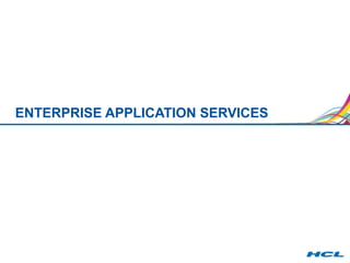 ENTERPRISE APPLICATION SERVICES 
