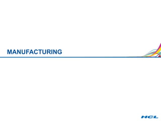 MANUFACTURING 