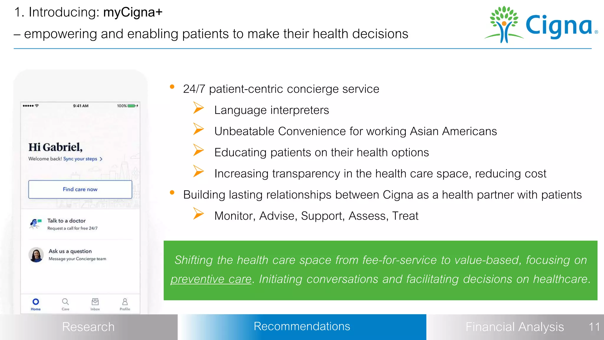 Cigna's Diversity and Inclusion Case Competition 2019 | PPT