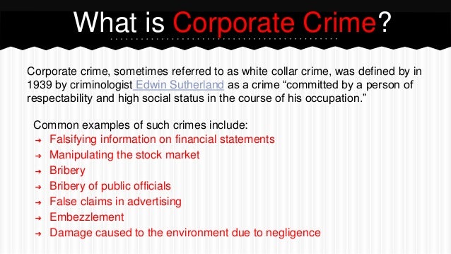 define finance crime define finance crime