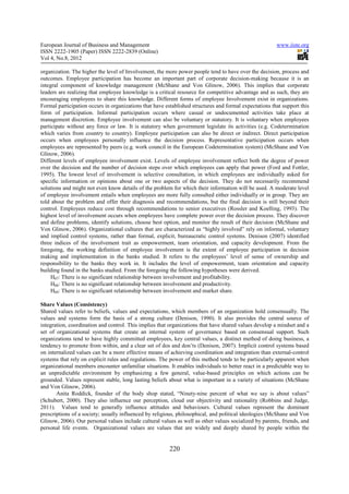 Corporate culture and organizational effectiveness | PDF