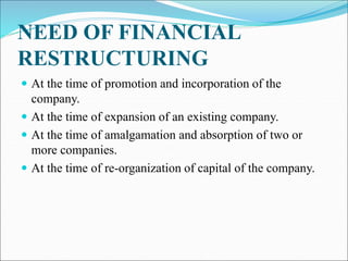 Corporate Debt Restructuring Plan for Turn around | PPT