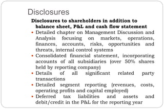 Corporate Disclosure .ppt