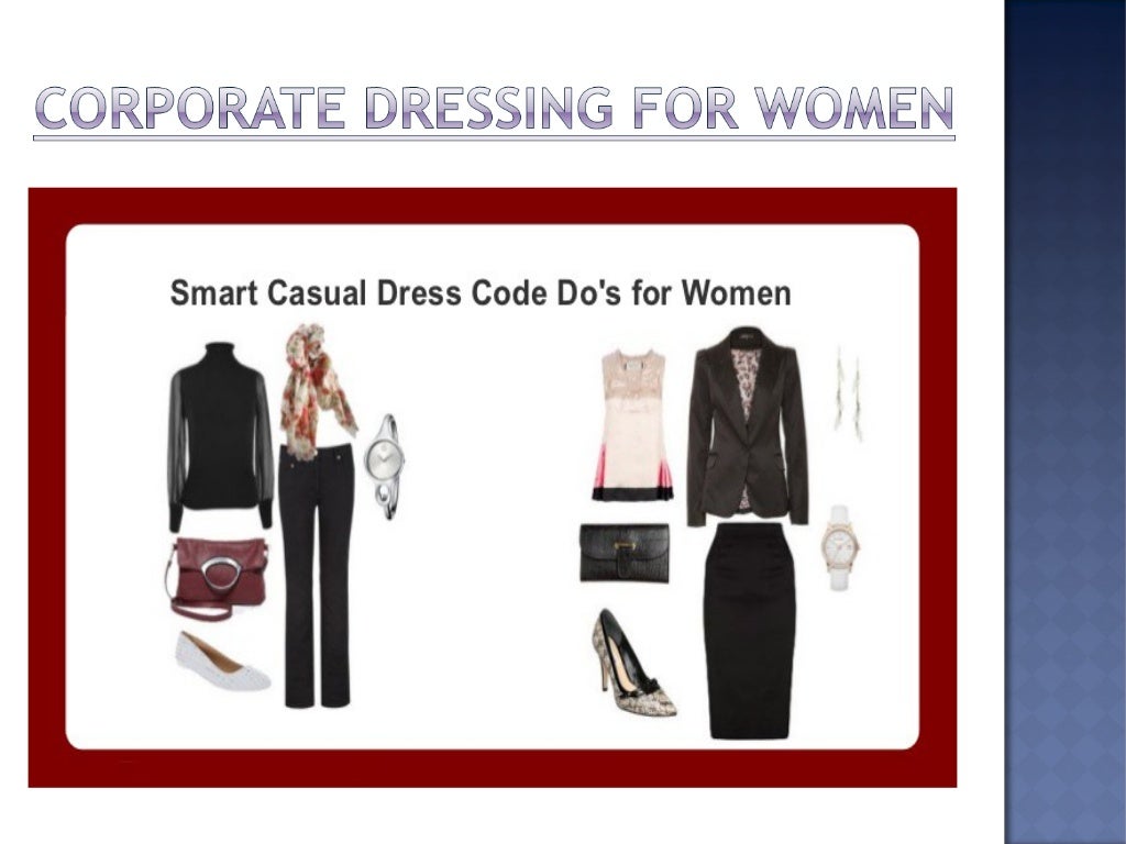 Corporate dressing etiquettes
