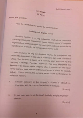 Corporate Ethics July 2008