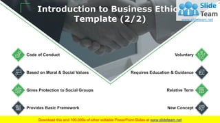 Corporate Ethics PowerPoint Presentation Slide | PDF