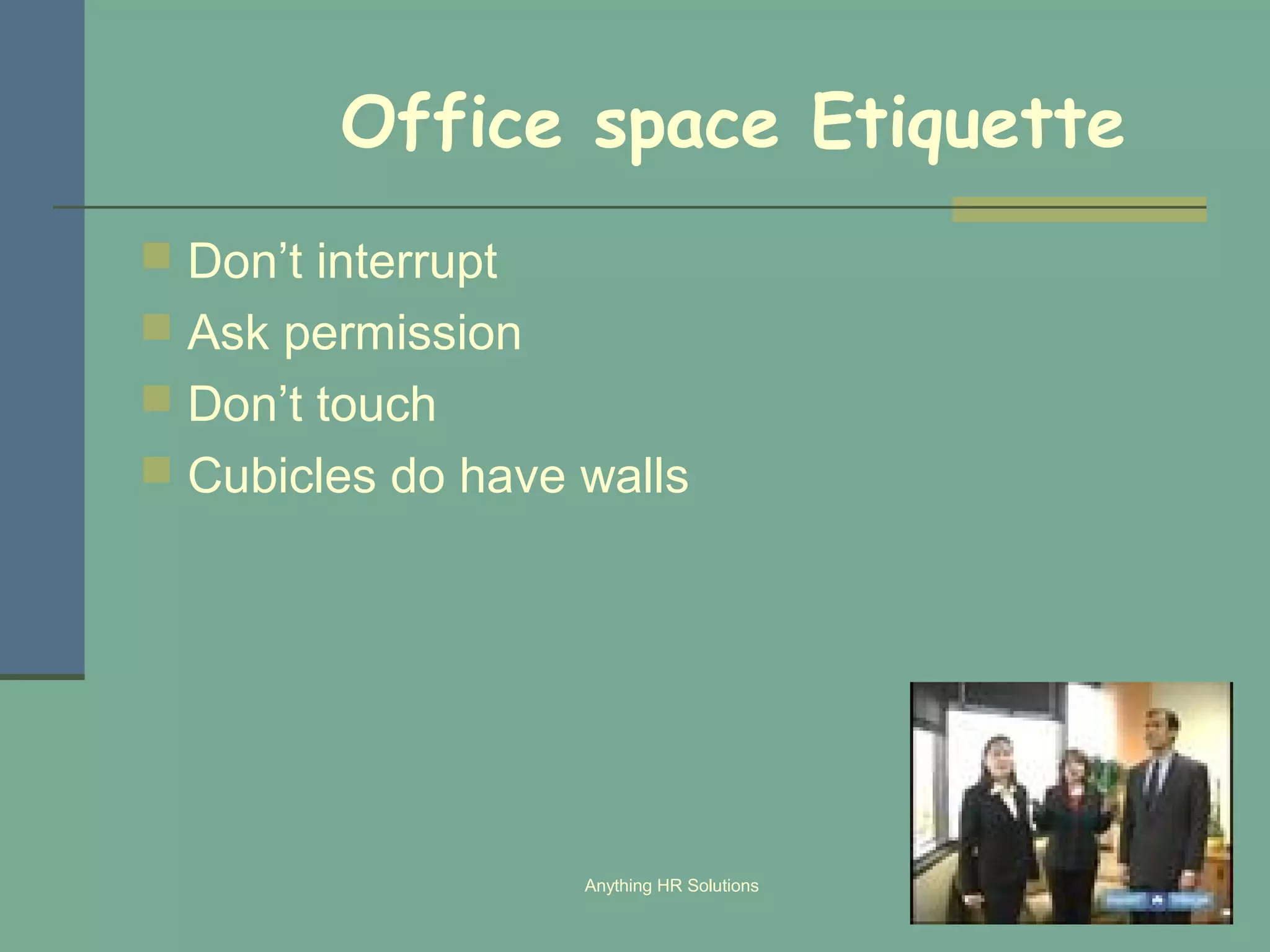 Corporate etiquette | PPT