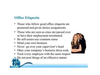 Corporate Etiquette | PPTX