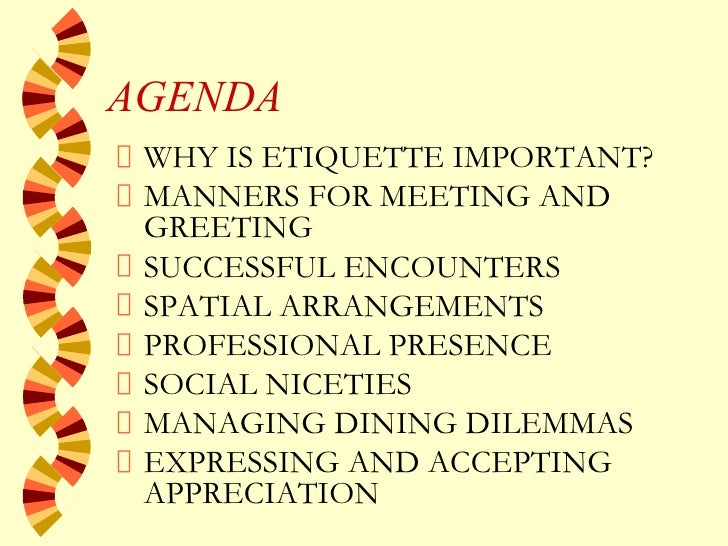 Why Is Etiquette Important In The Dining Room Why Is Etiquette Important In The Dining Room